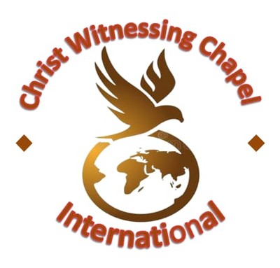 Christ Witnessing Chapel International logo, gold